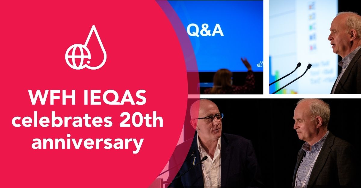 WFH IEQAS celebrates 20th anniversary