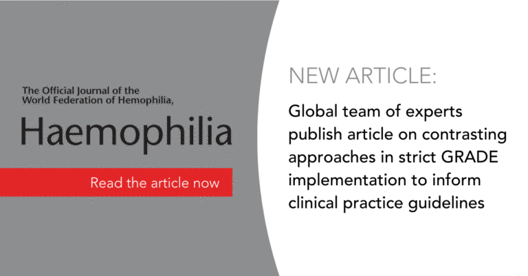 Global team of experts publish article on contrasting approaches in strict GRADE implementation to inform clinical practice guidelines