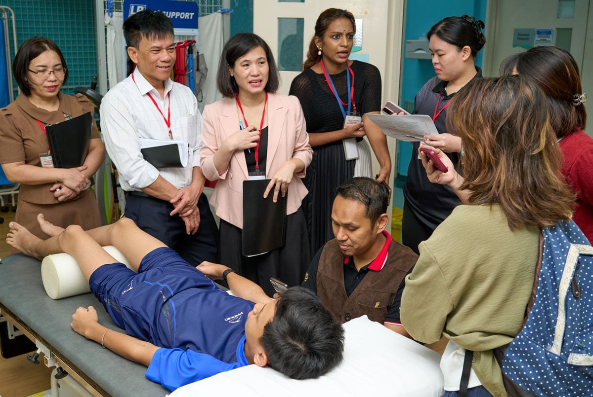 PACT workshop Vietnamese HCP attendees taking part in training.