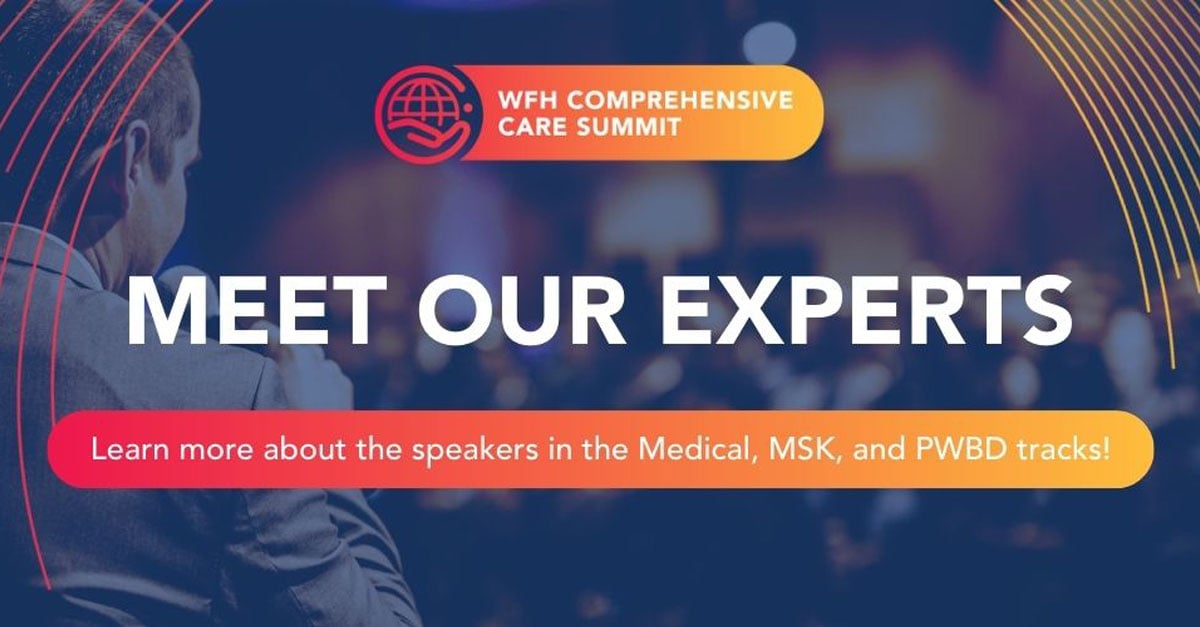 Speaker spotlight: meet the experts of the WFH 2025 Comprehensive Care Summit