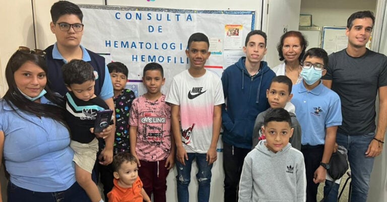 WFH support in Venezuela saves young person’s life