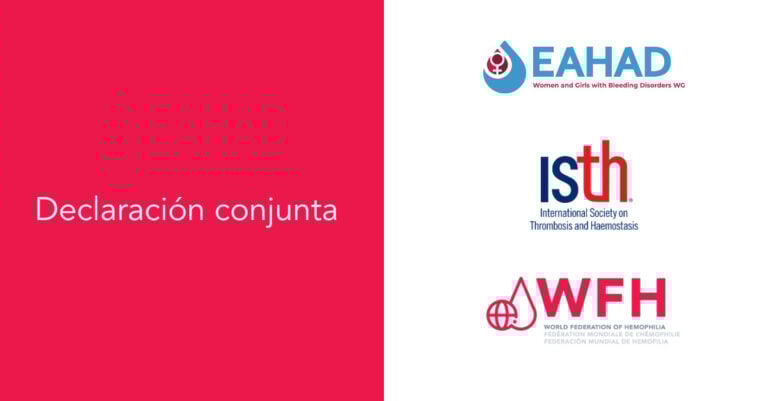 Declaración conjunta de la EAHAD, la ISTH y la FMH