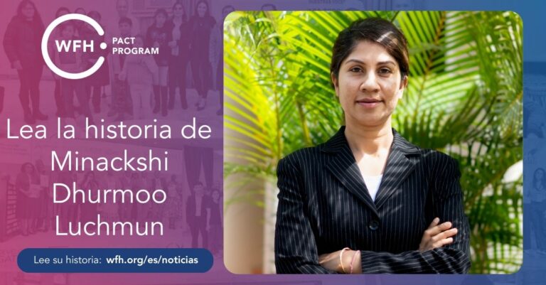 Academia de cabildeo del PACT: Minackshi Dhurmoo Luchmun