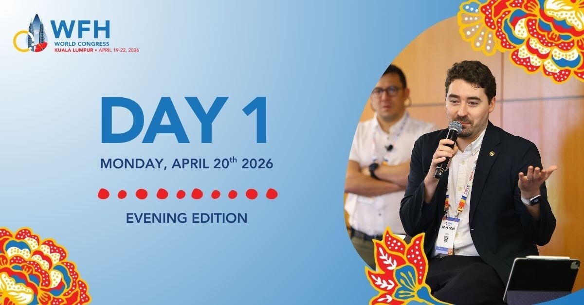 Congress Daily KL 2026 - Monday Evening Day 1 header