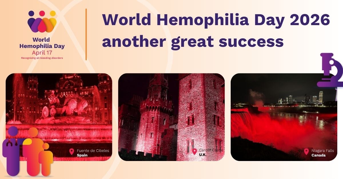 The World celebrates World Hemophilia Day 2026