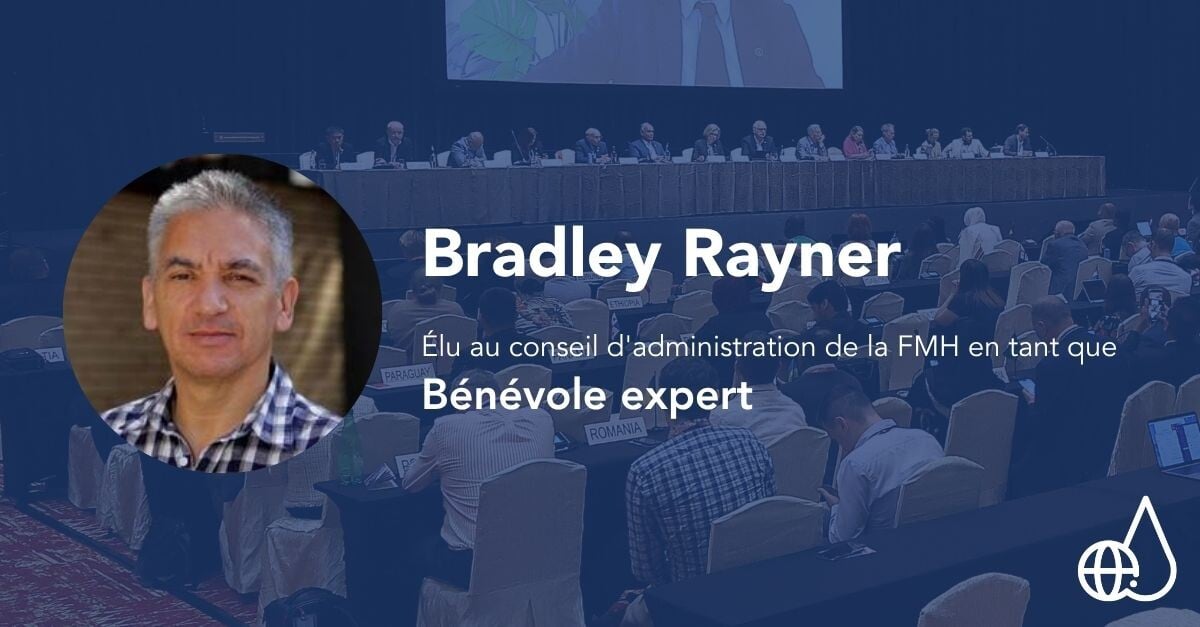 Bradley Rayner a été élu au conseil d'administration en tant que membre non professionnel