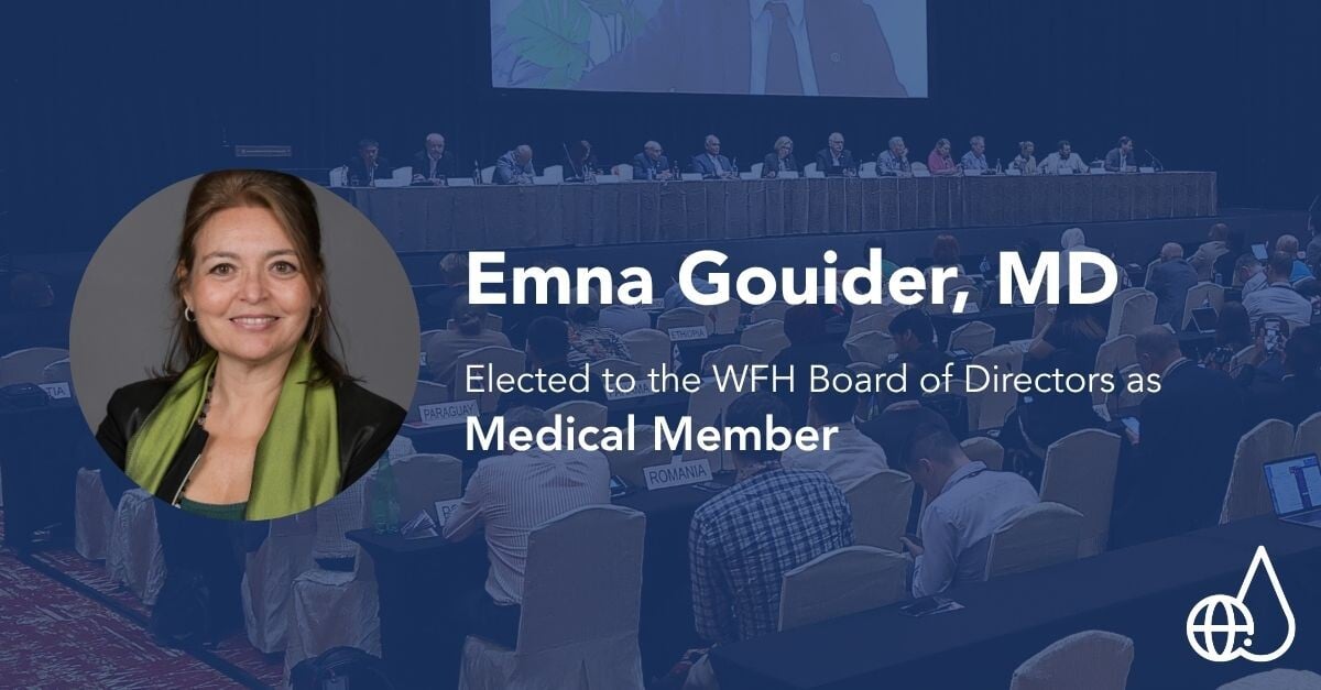 Emna Gouider, MD, elected to board of directors as Medical Member