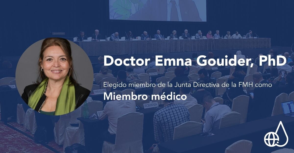 La Dra. Emna Gouider, MD, ha sido elegida miembro de la junta directiva como miembro médico