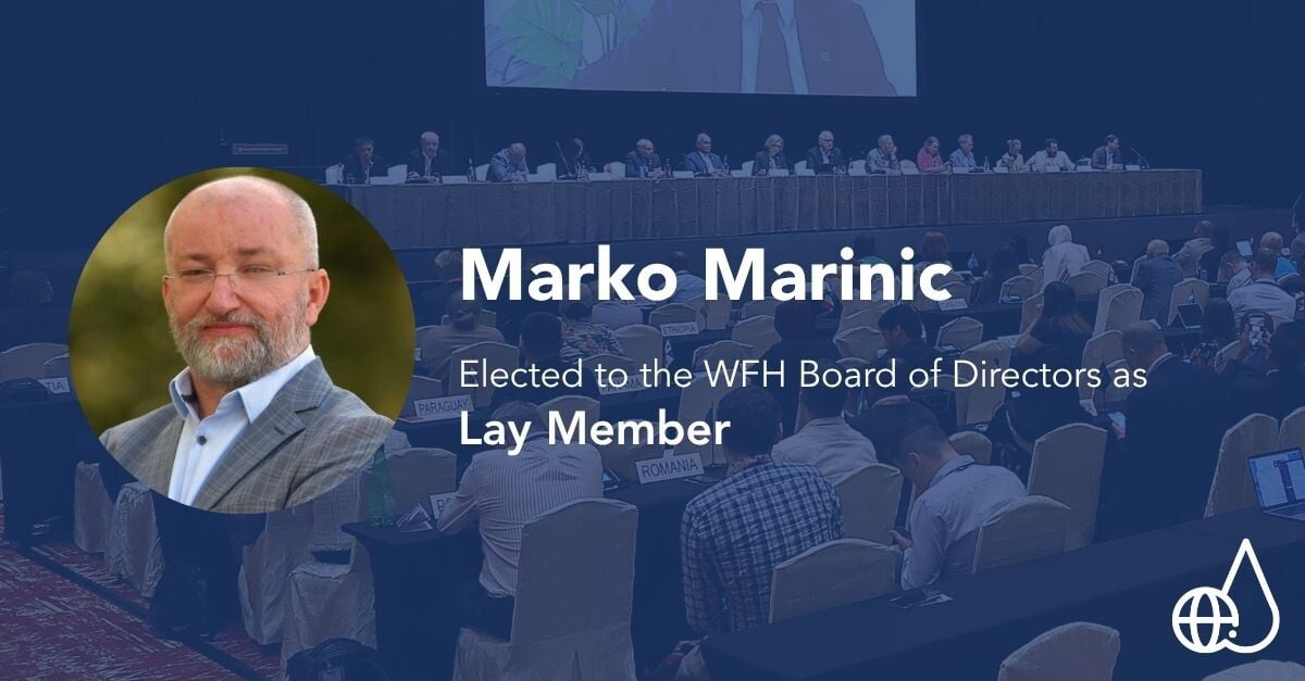 Marko Marinic elected to board of directors as Lay Member