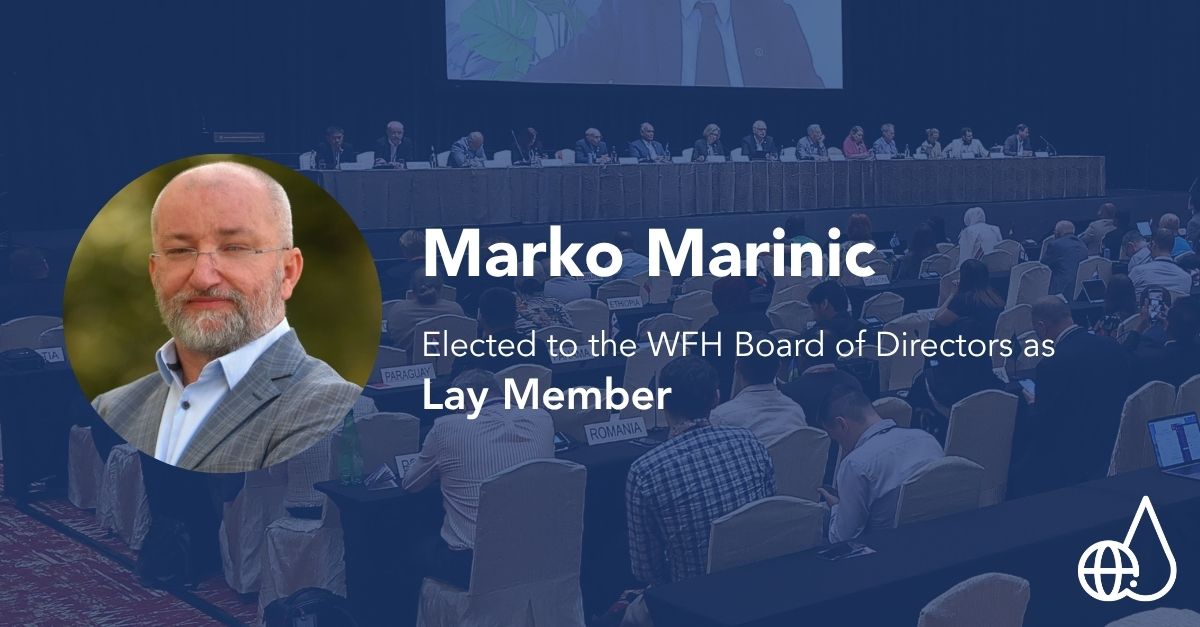 Marko Marinic elected to board of directors as Lay Member