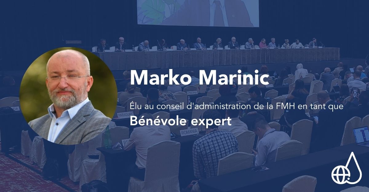 Marko Marinic a été élu au conseil d'administration en tant que membre non professionnel