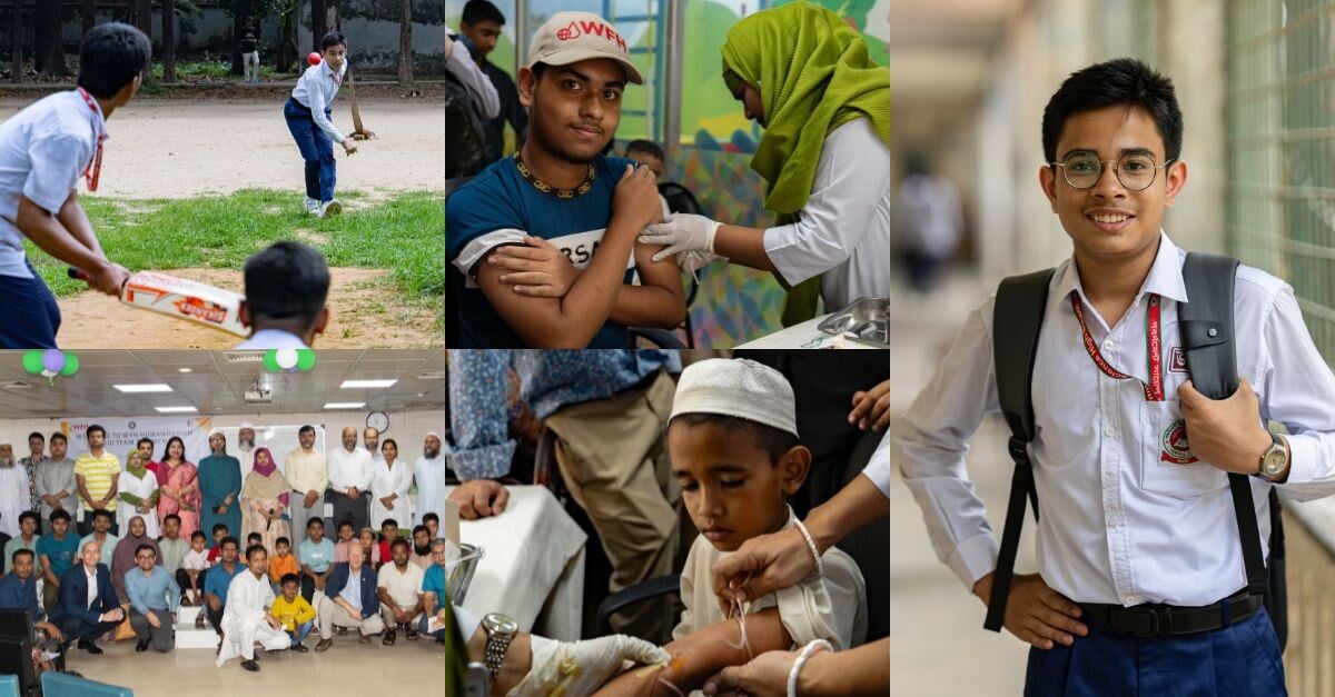 Treatment allows youth in Bangladesh to live an active life