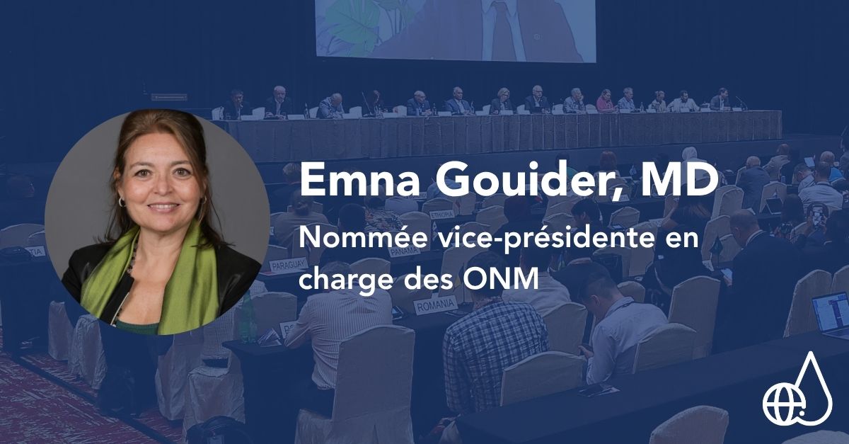 Eman Gouider - Nommée vice-présidente en charge des ONM