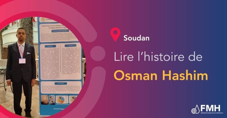 Un chercheur soudanais atteint d'hémophilie partage son histoire inspirante