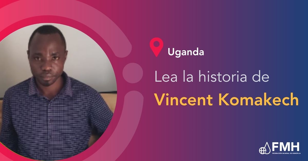 Lea la historia de Vincent Komakech